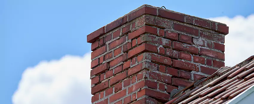 Brick Chimney Flue Installation in Bellmore, NY
