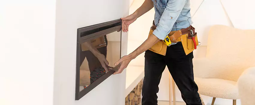 Metal Fireplace Installation in Bellmore, New York