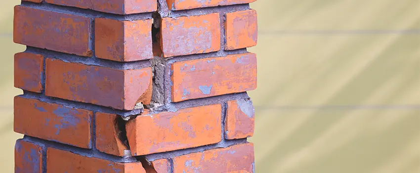 Repairing Cracked Porcelain Tiles for Fireplace in Bellmore, NY